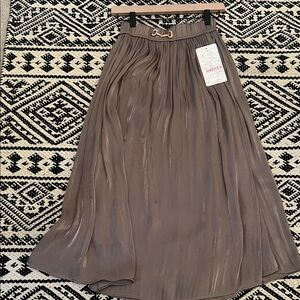 Harper Women's Elegant Brown Maxi Skirt